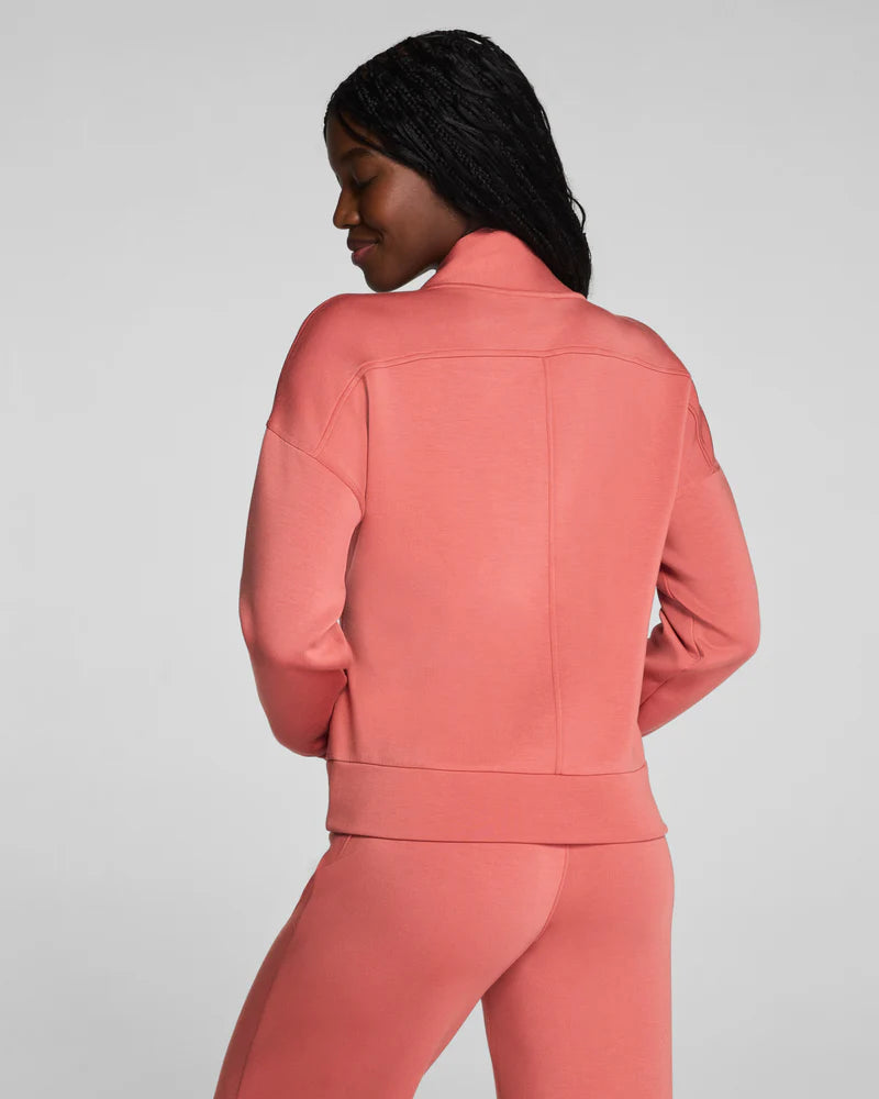 Airessentials Shawl Collar Half Zip (Clay)
