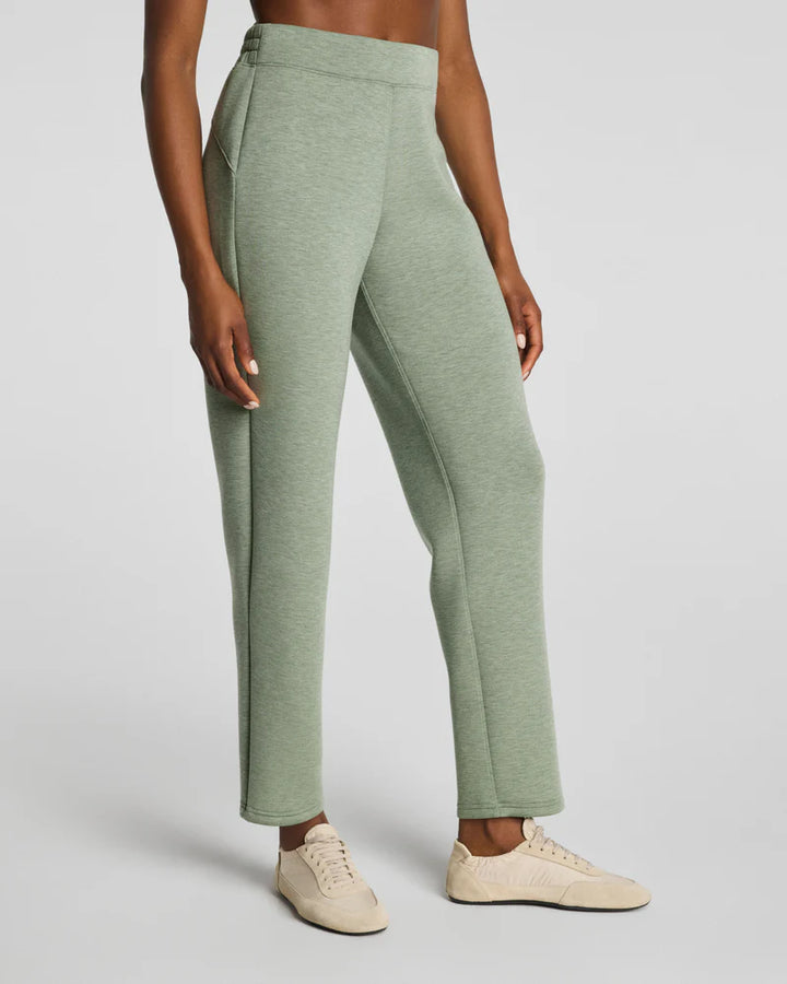 Slim Straight Pant (Sage Brush Heather)