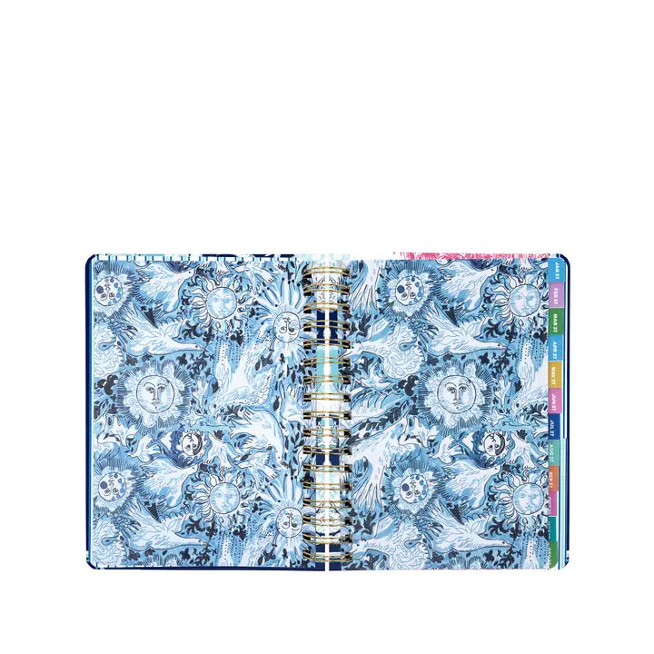 Large 17 Month Agenda (Shell Shine)