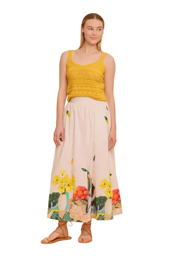 Iris Crochet Top (Marigold)