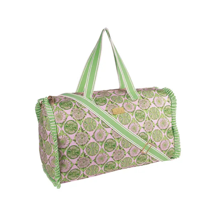 Duffle Tote (Tropical Tiles)