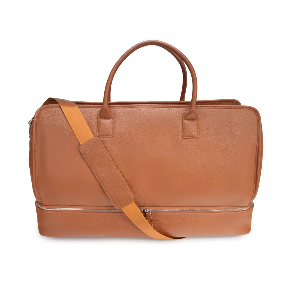Brett Weekender Bag (Chestnut)