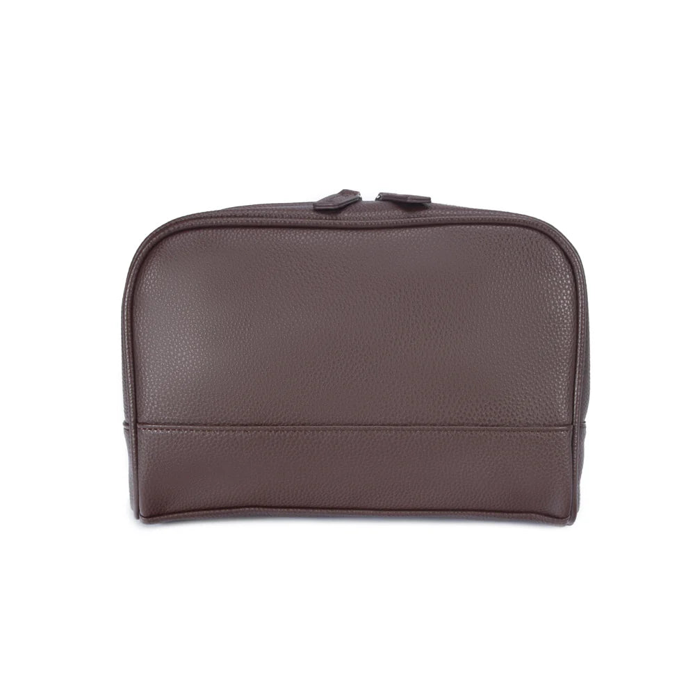Brett Toiletry Bag (Brown)