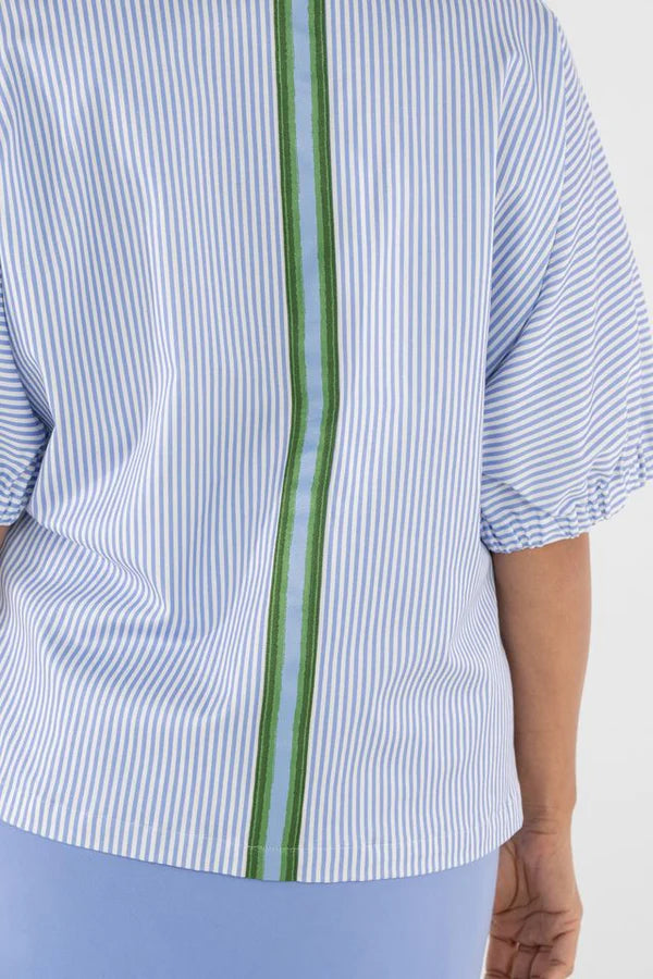 Poppy Top (Grapemist Stripe)