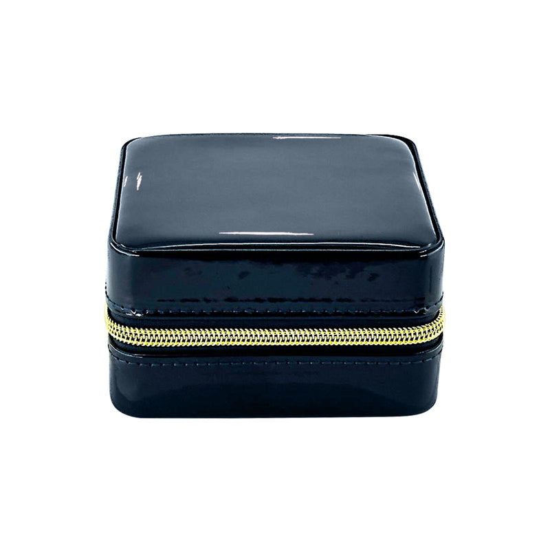 Pearl Travel Jewelry Case (Navy)