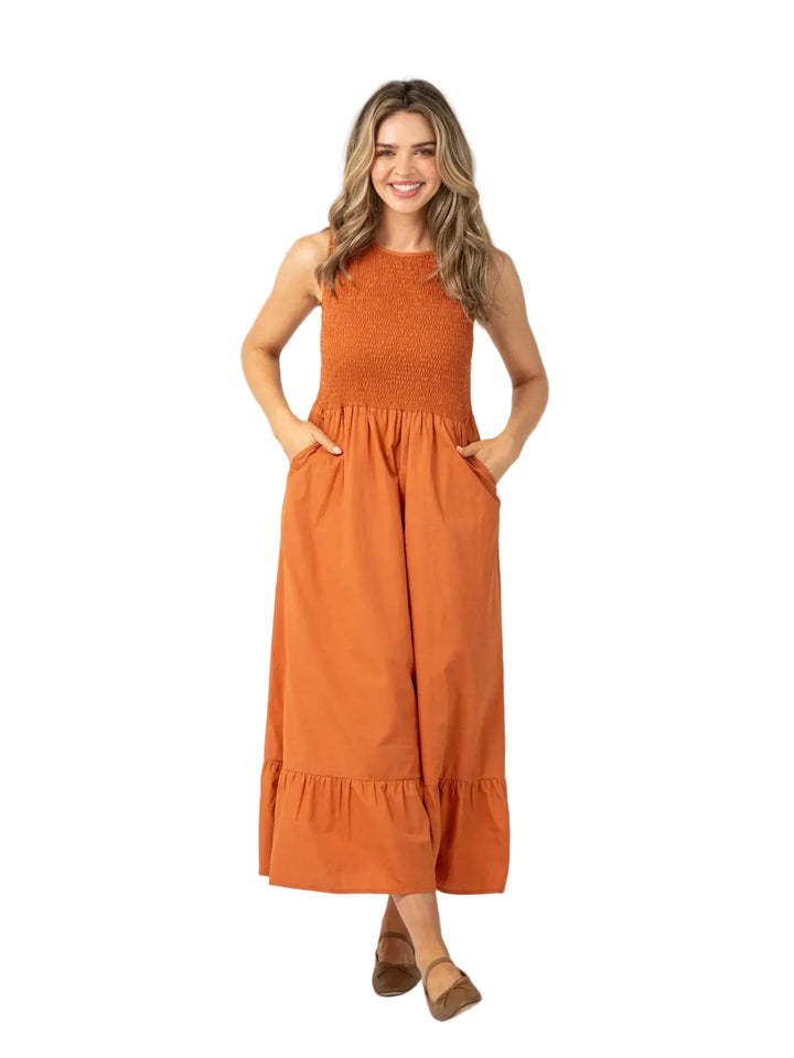 Margot Dress (Persimmon)