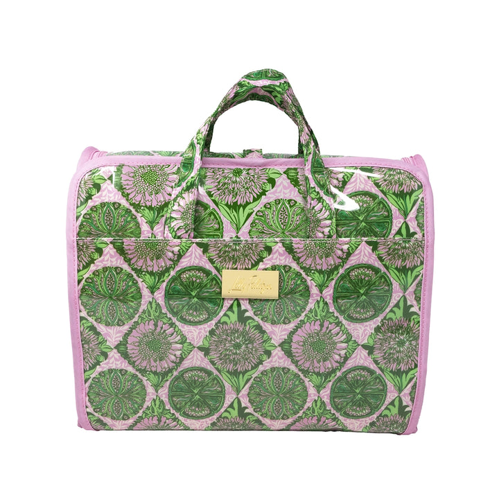 Hanging Toiletry Bag (Tropical Tiles)
