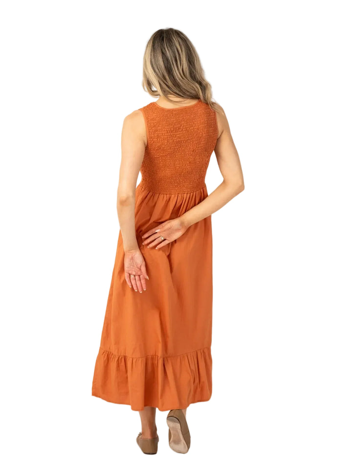Margot Dress (Persimmon)