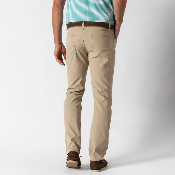 Long Drive Performance 5-Pocket Pant (Khaki)