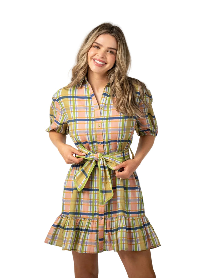 Monica Dress (Camden Plaid)