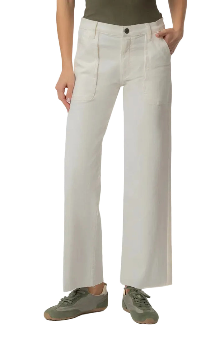Avery Easy Straight Leg Pocket (Ivory)