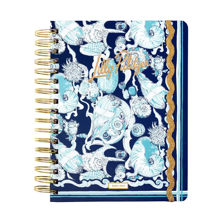 Large 17 Month Agenda (Shell Shine)