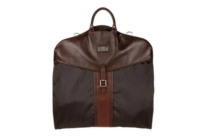 Coachman Garment Bag (Dark Brown)