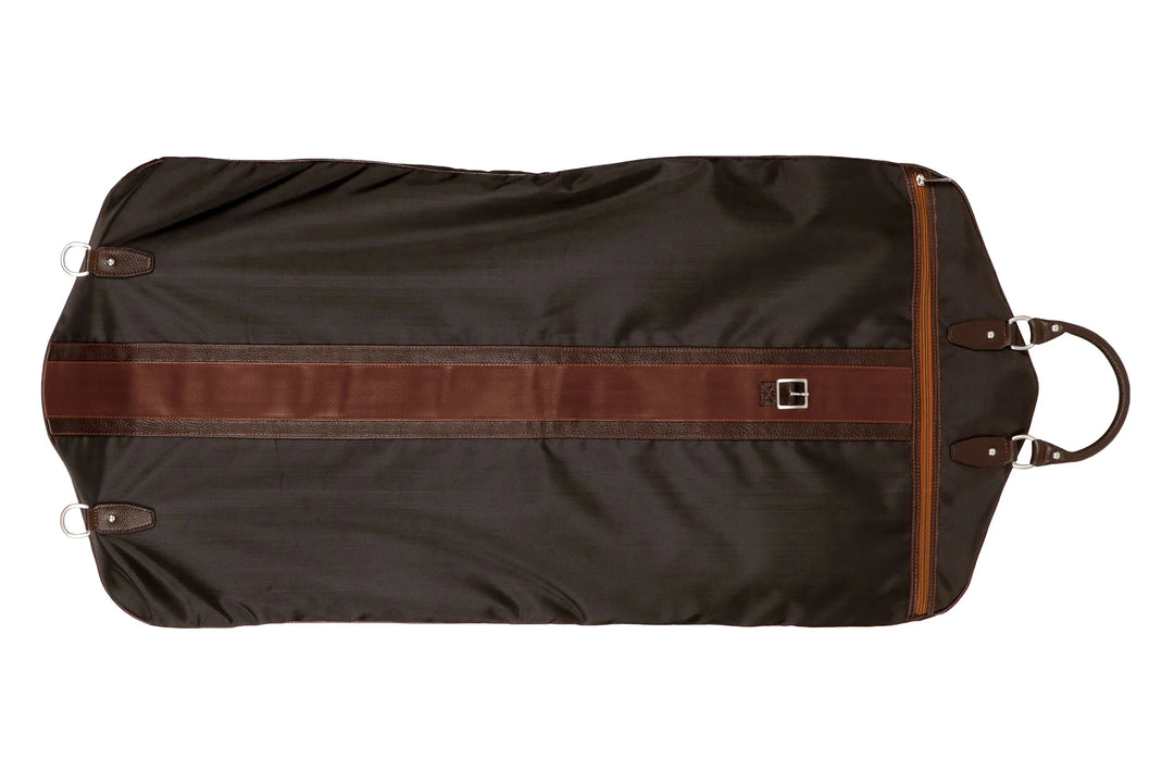 Coachman Garment Bag (Dark Brown)