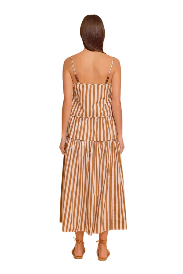 Quinn Skirt (Tuck Stripes)