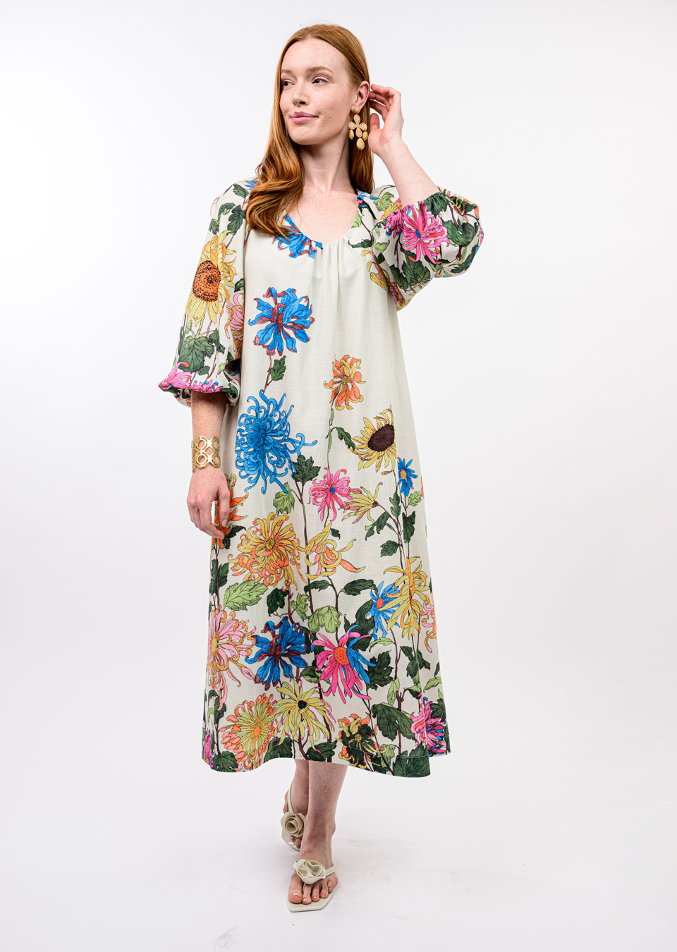 Garden Party Dress (Ivory)