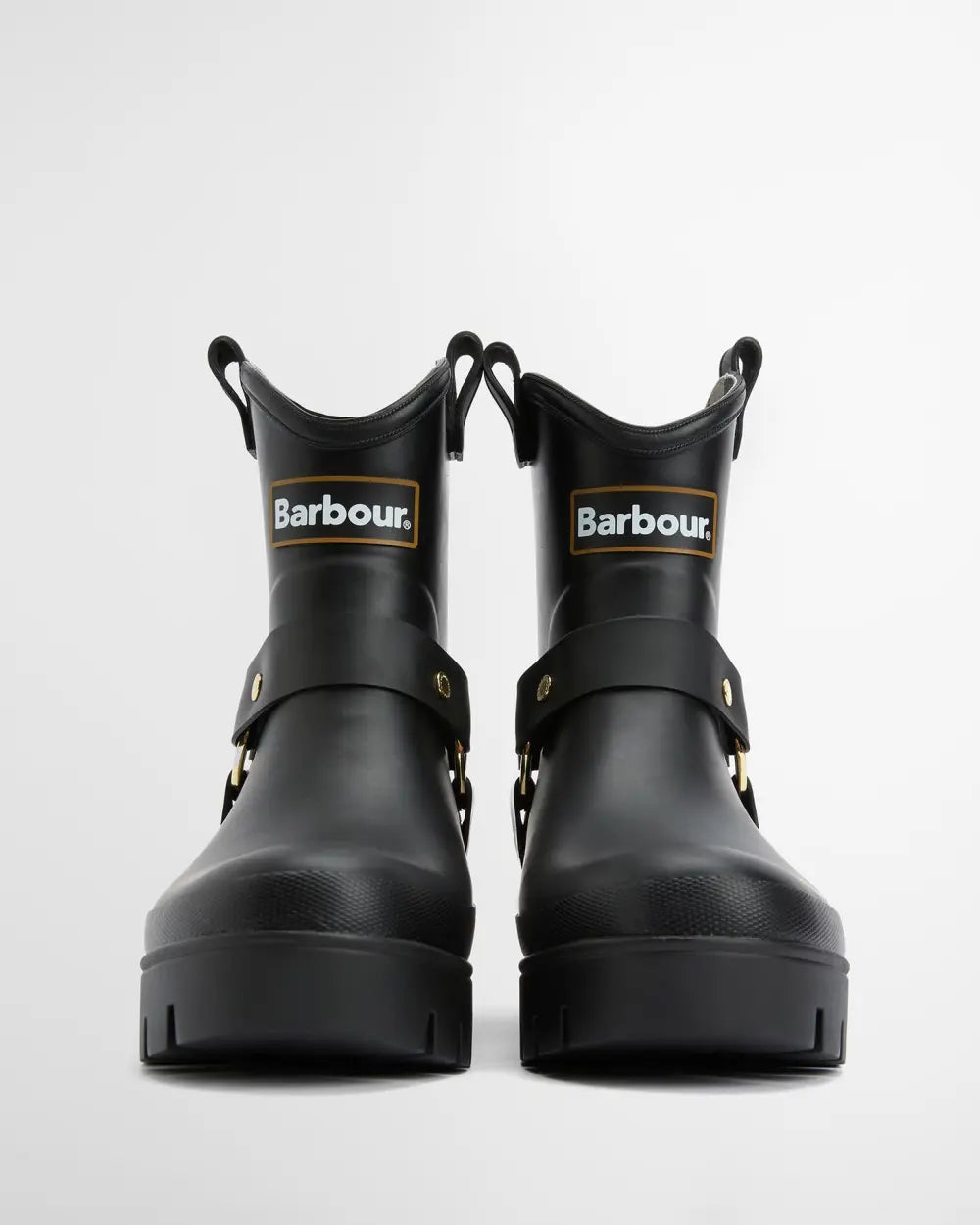 Elley Harness Welly (Black)