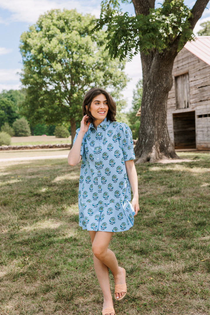 Liv Dress (Orchid Sprigs)