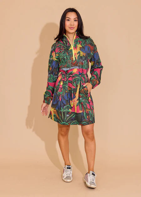 Logan Dress (Tropical Jingle)