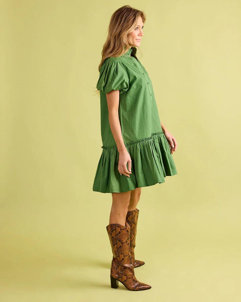 Gia Dress (Boxwood)