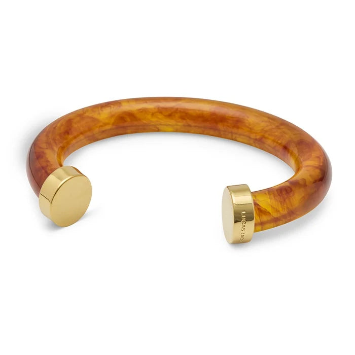 Tortoise Shell Resin Bangle