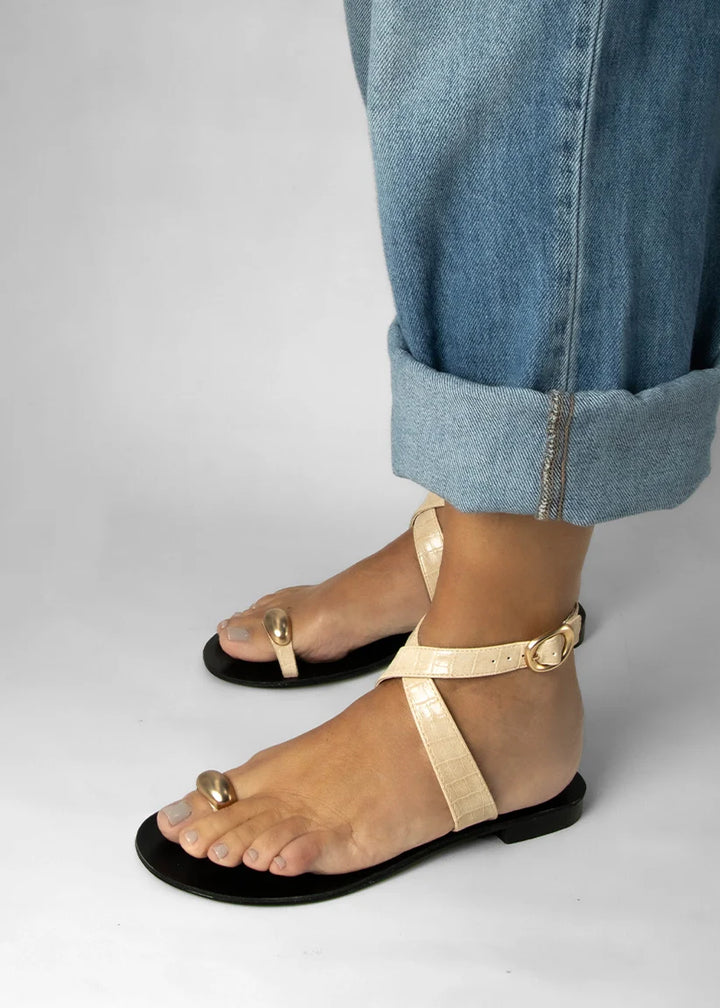 Barcelona (Beige Croco)