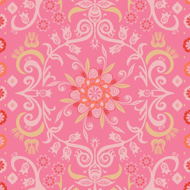 Dunaway Dress (Island Bougainvilla)
