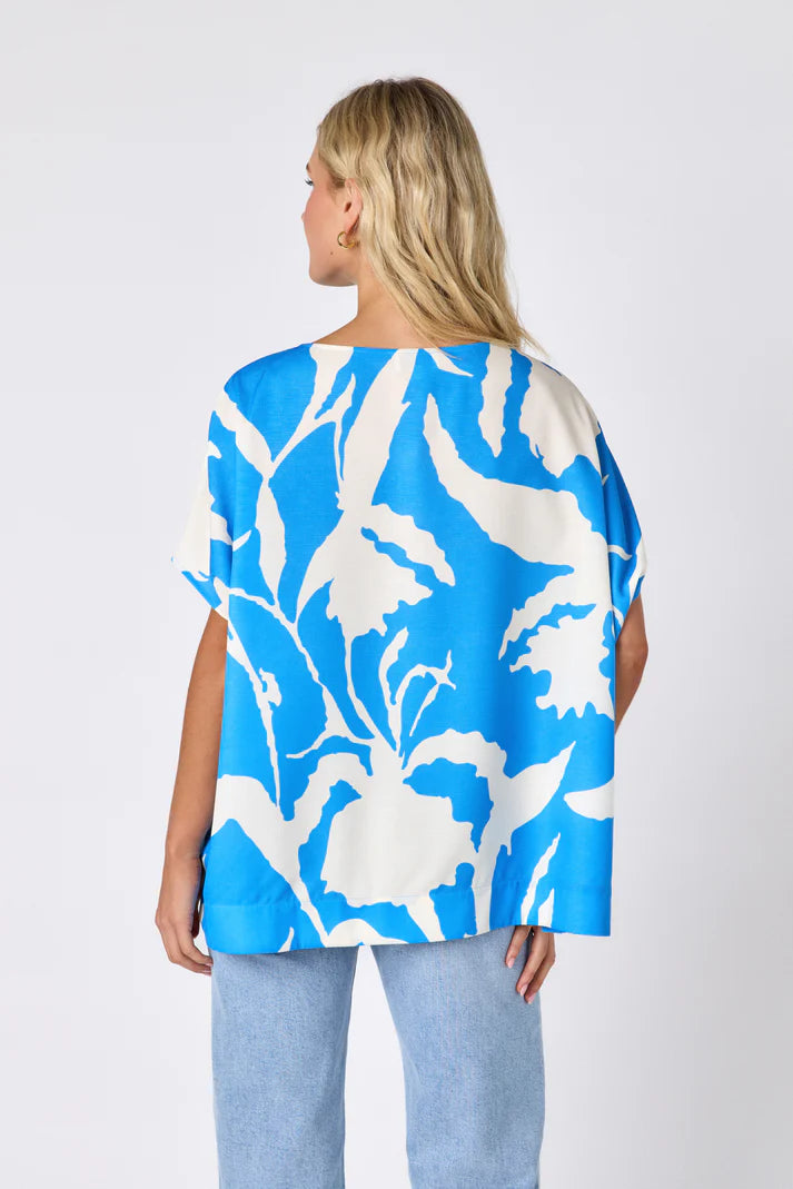 Maxine Tunic (Blue Fern)