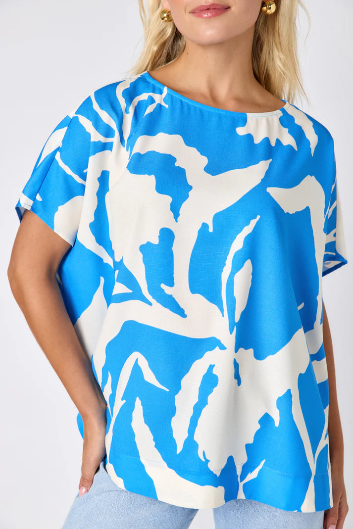 Maxine Tunic (Blue Fern)