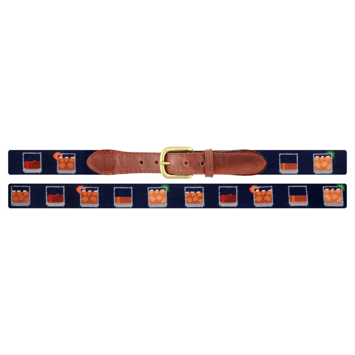 Bourbon Five Ways Belt (Dark Navy)