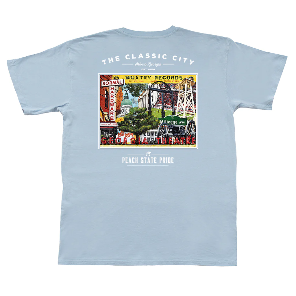 Classic City Establishments (Sky Blue)