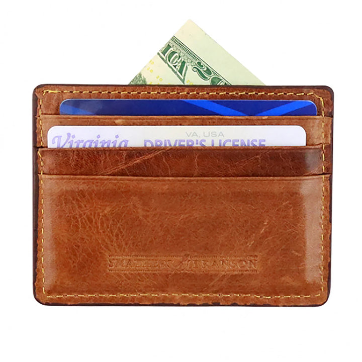 Yellow Lab Credit Card Wallet (Classic Navy)