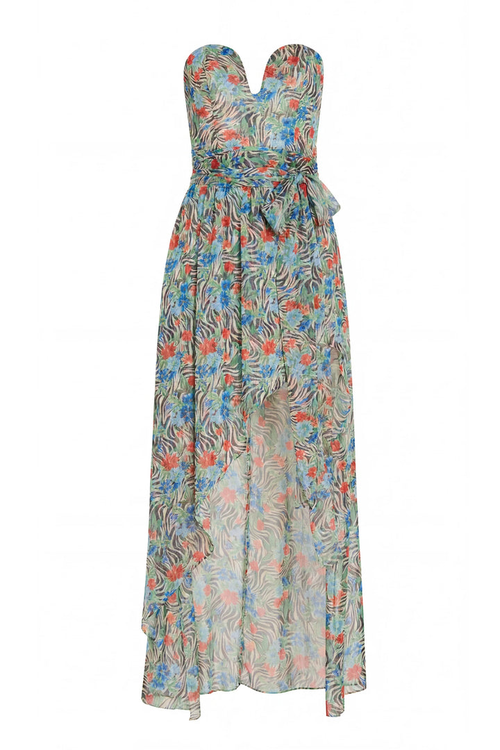 Aurelia Maxi Dress (Sahara Print)