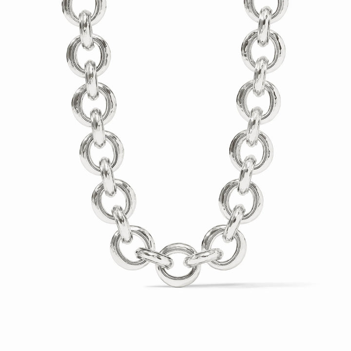 Cannes Link Necklace (Silver)