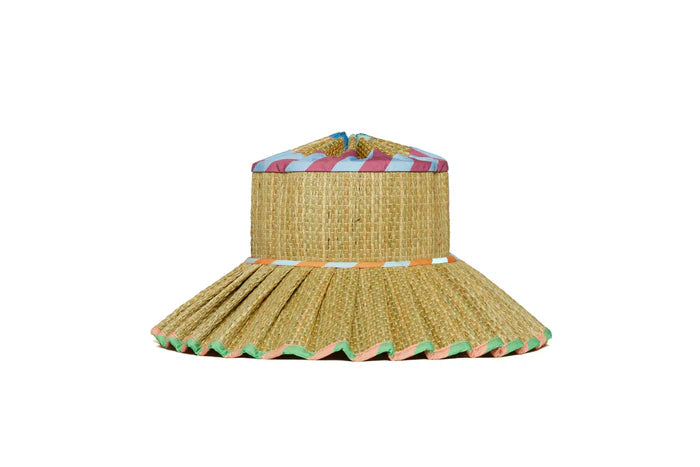 Luxe Capri Hat (Confetti Coast)