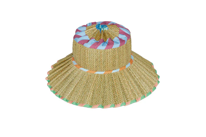 Luxe Capri Hat (Confetti Coast)