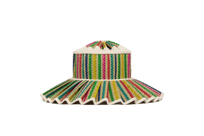 Luxe Capri Hat (Tropical Summer White)