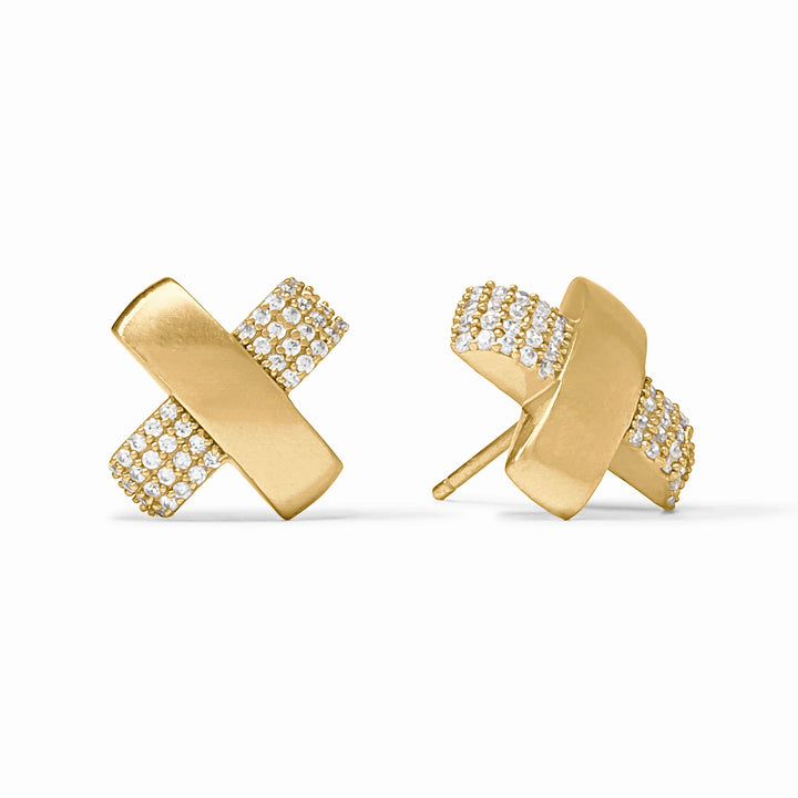 Catalina X Earring (Pave Cubic Zirconia)