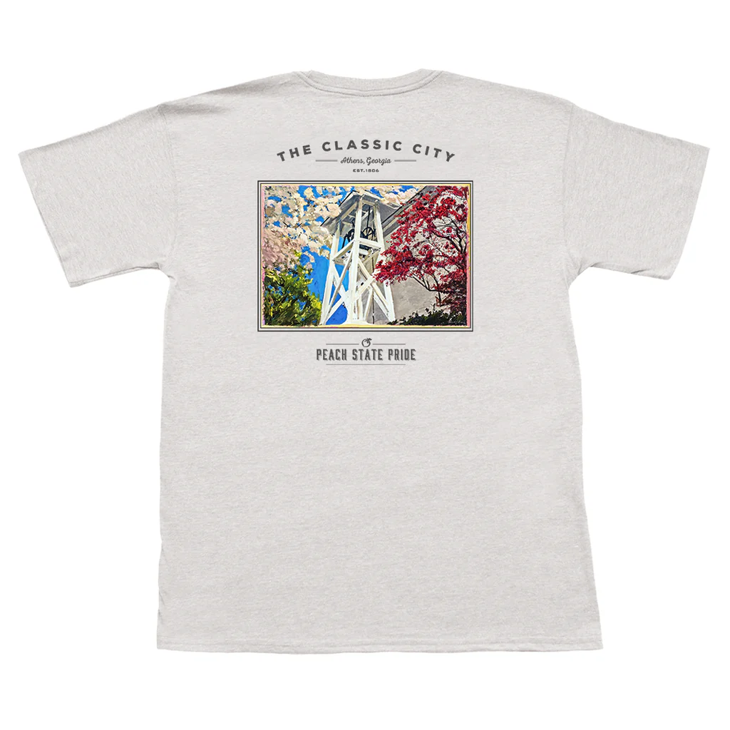 Chapel Bell Short Sleeve Tee (Light Grey)