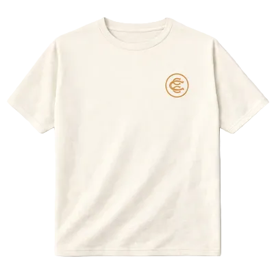 Club Script Tee (Burnt)