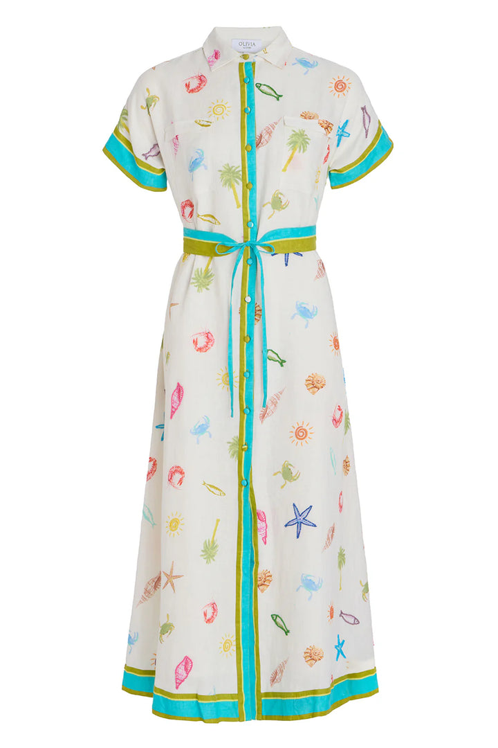 Daphne Dress (Oceano)