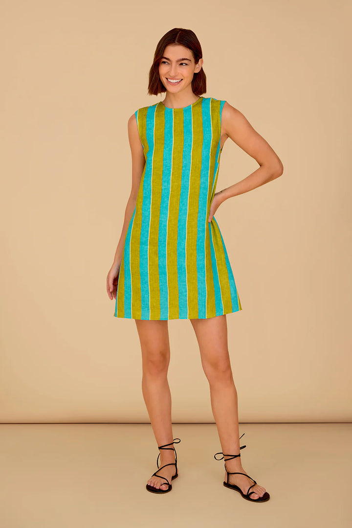 Wynn Dress (Citrus Stripe)