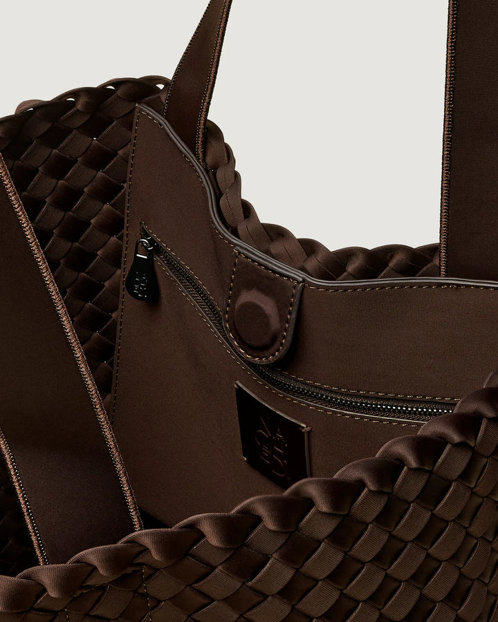 Como Shopper Tote (Chocolate)