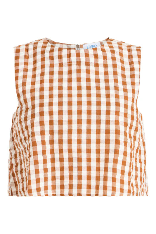 Crop Top/Pavilion Skirt (Field Check)