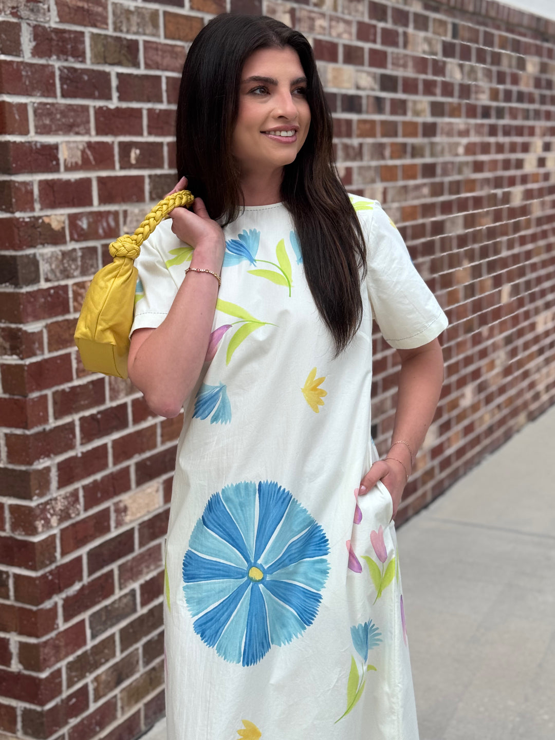 Gwyneth Dress (Flora Painted)