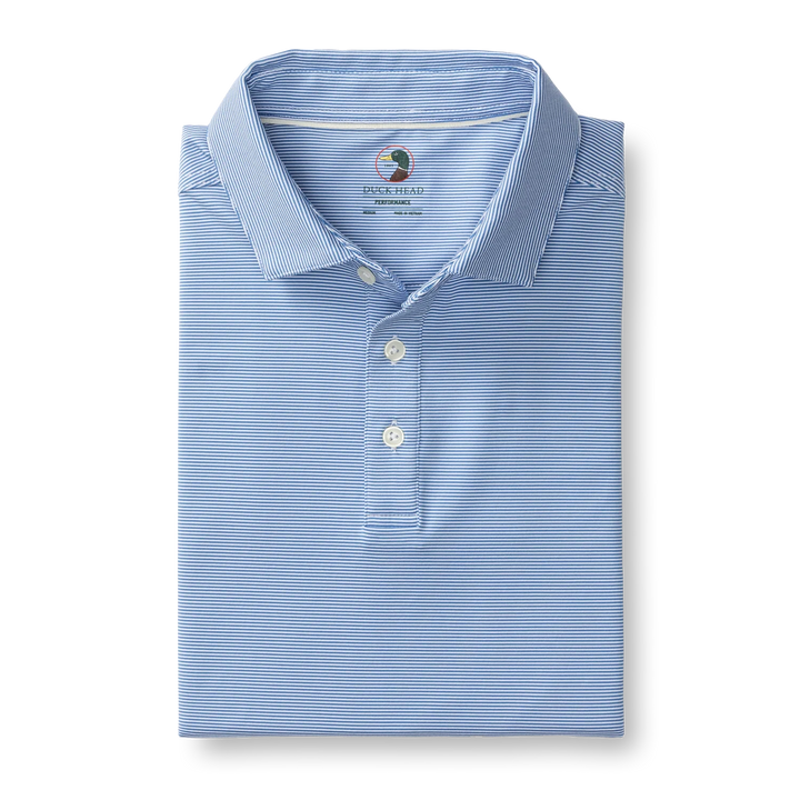 Long Drive Performance Polo (Lake Blue)