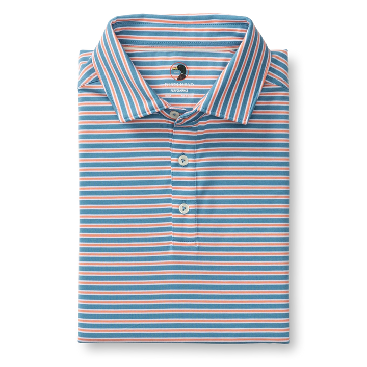 Summerford Performance Polo (Sunwashed Blue)