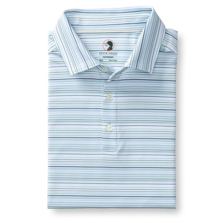Long Drive Perf Polo Neil (Serenity Blue)