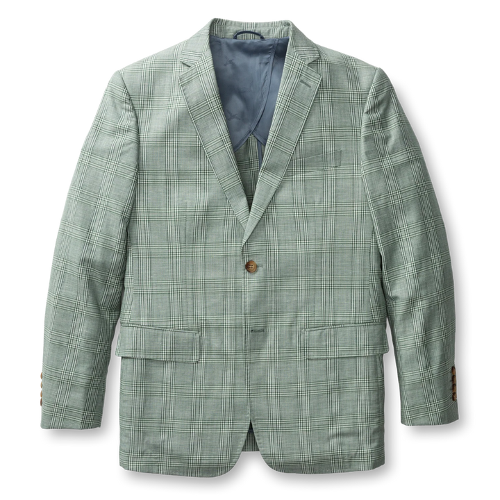 Langdon Plaid Sport Coat (Hunter Green)