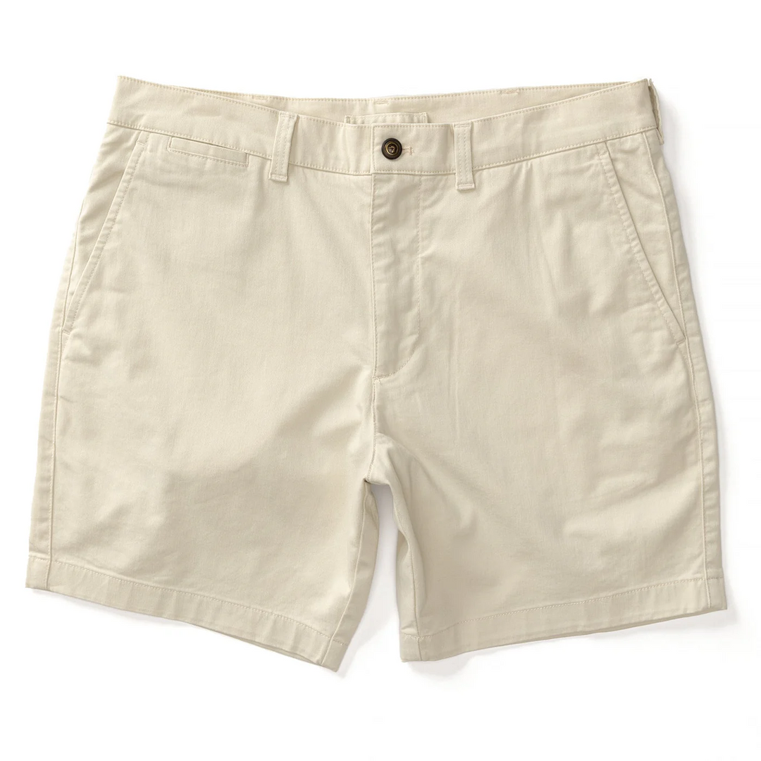 7" Gold School Chino Short (Stone)